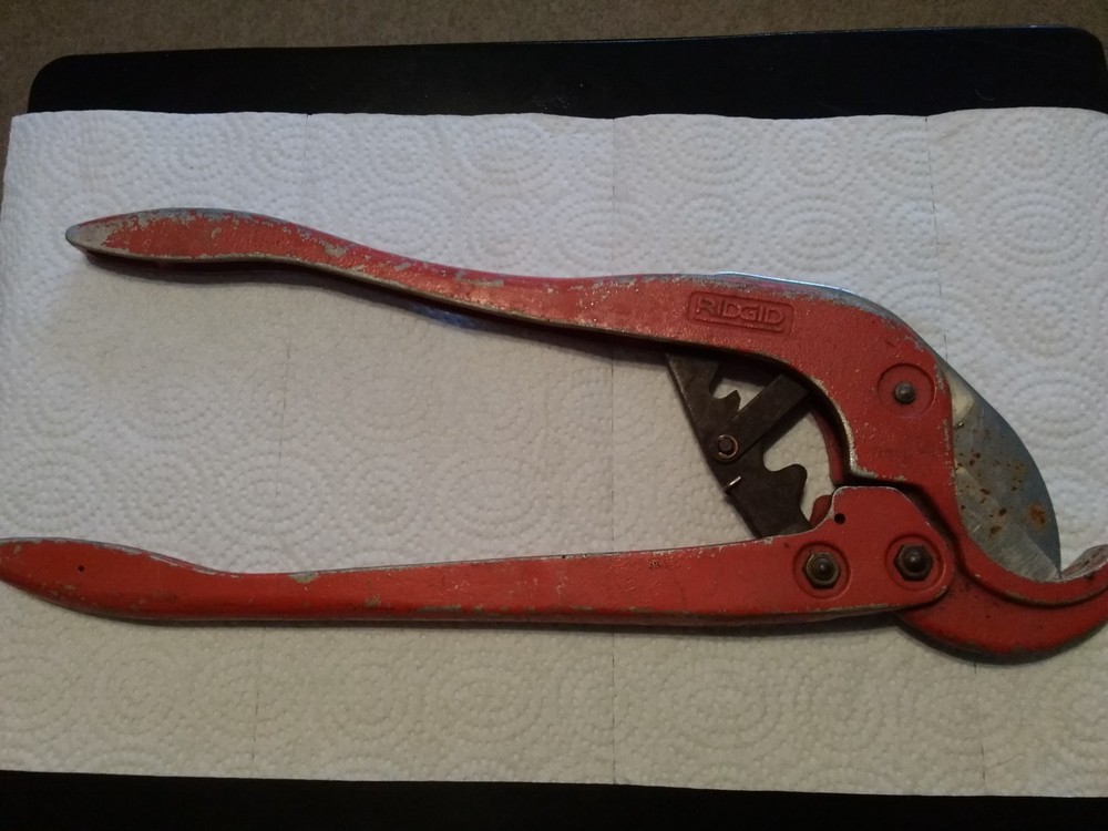 Ridgid 2" Racheting PVC Pipe Cutter