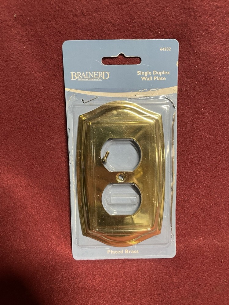 Brass Outlet Cover