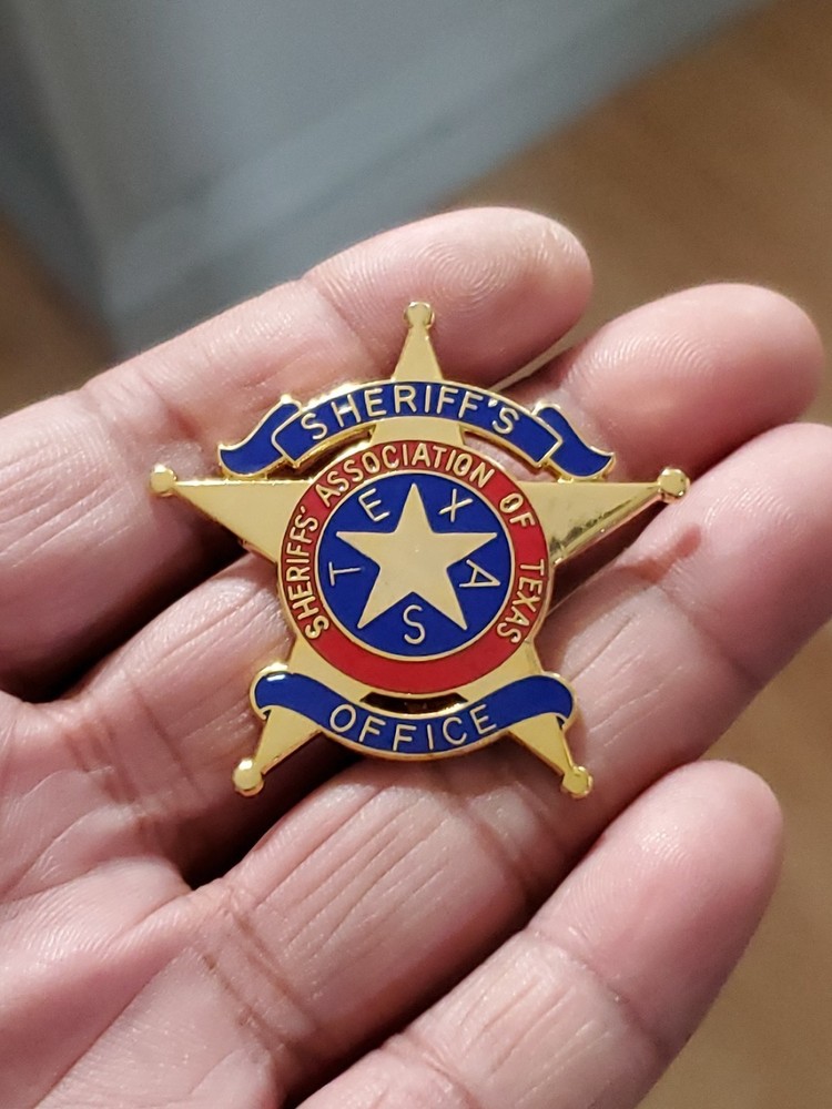 Texas Sheriff Lapel Pin