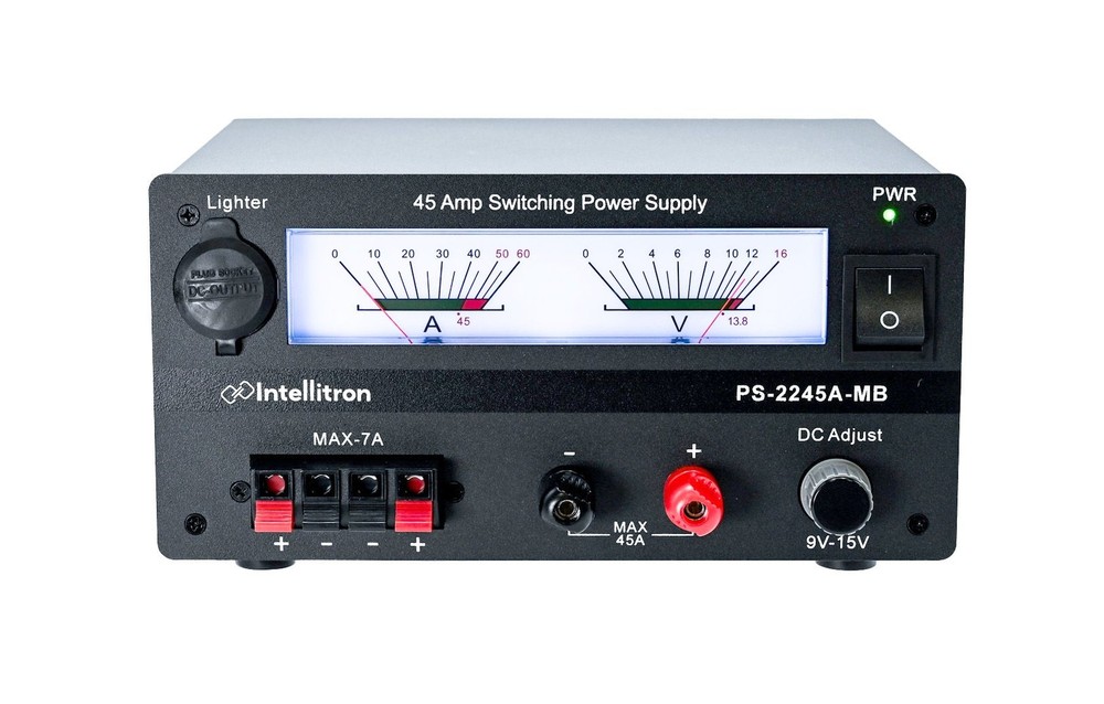 Intellitron PS-2245A-MB 45A Variable Voltage (9V-15VDC) Switching Power Supply