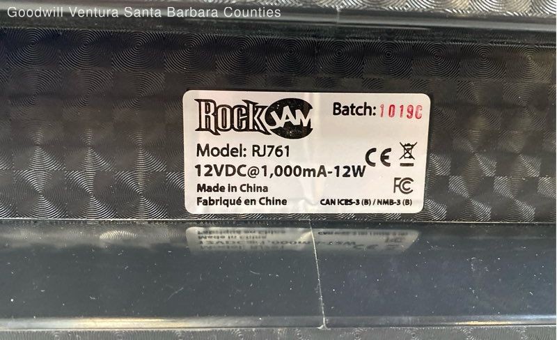 RockJam Black 61 Key Interactive Teaching Electronic Keyboard Kit RJ761 Read