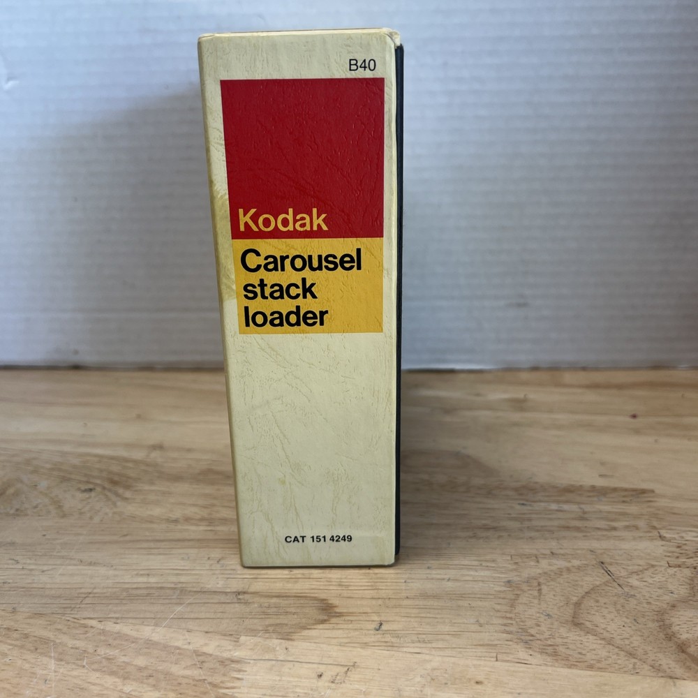 KODAK CAROUSEL STACK LOADER B40- 151 4249 Preordered (Photos) Vintage #m