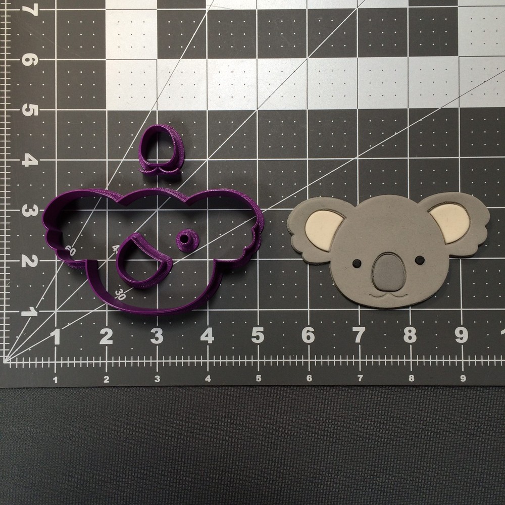 Koala Face 100 Cookie Cutter Set