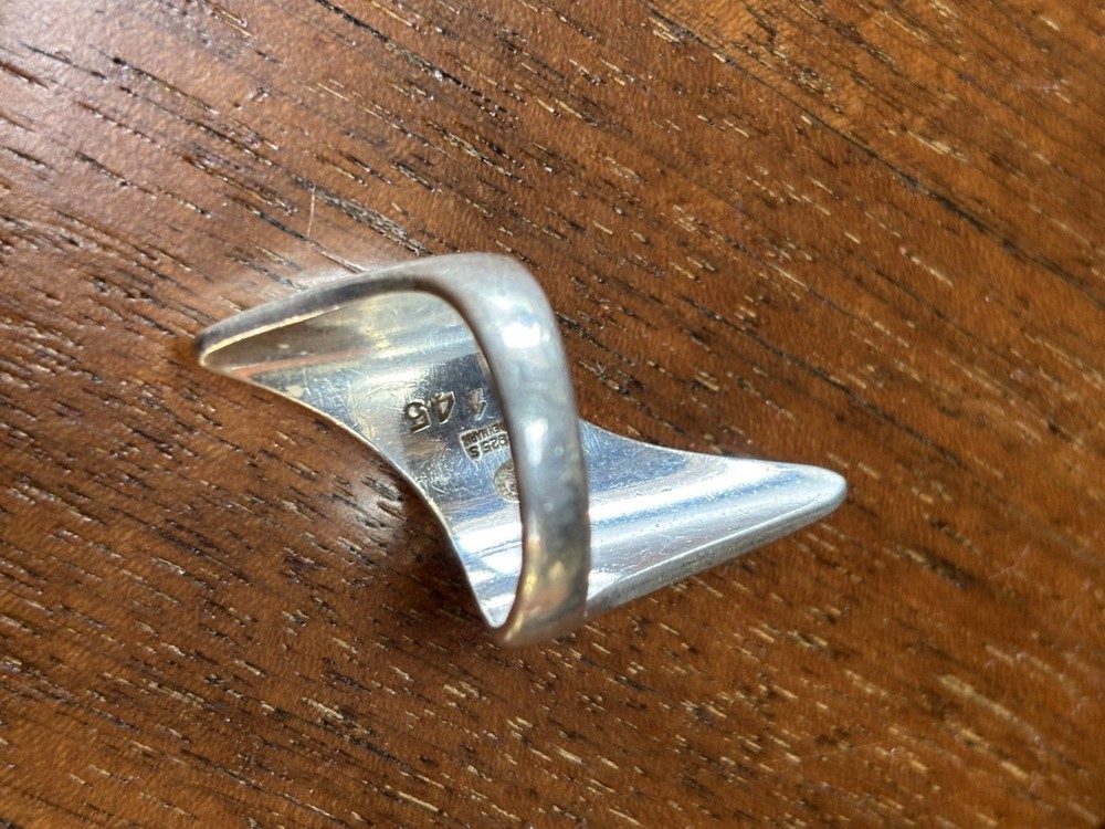 Vintage Georg Jensen Sterling 925 Silver Ring #145