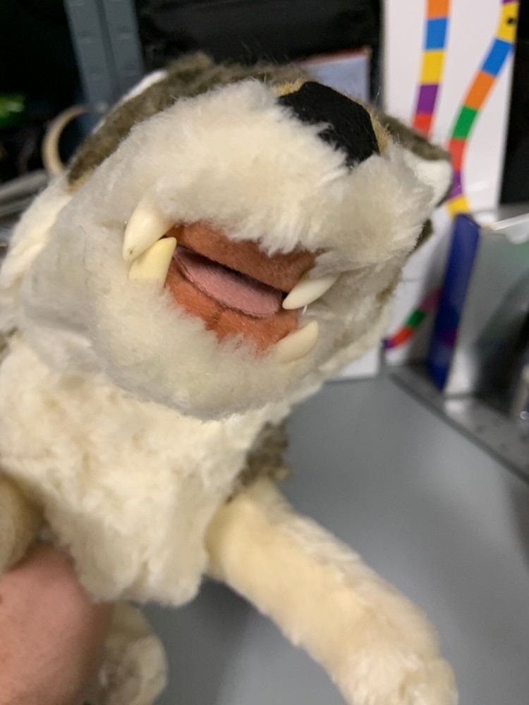 Folkmanis Gray Wolf Puppet with Teeth