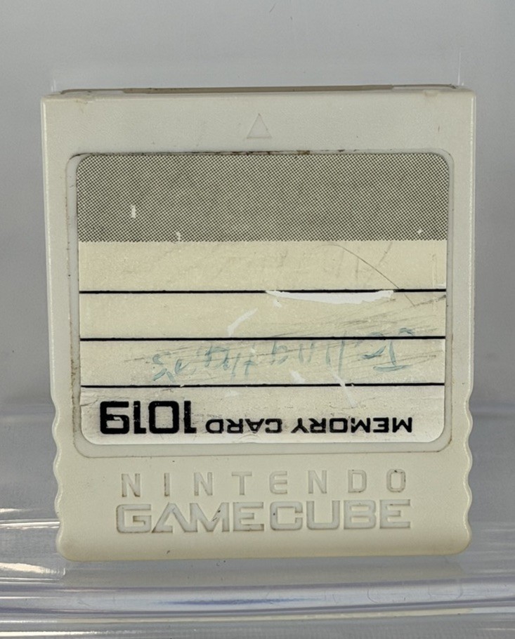 NINTENDO GAMECUBE MEMORY CARD 1019 BLOCKS DOL-020 *TESTED & WORKING*