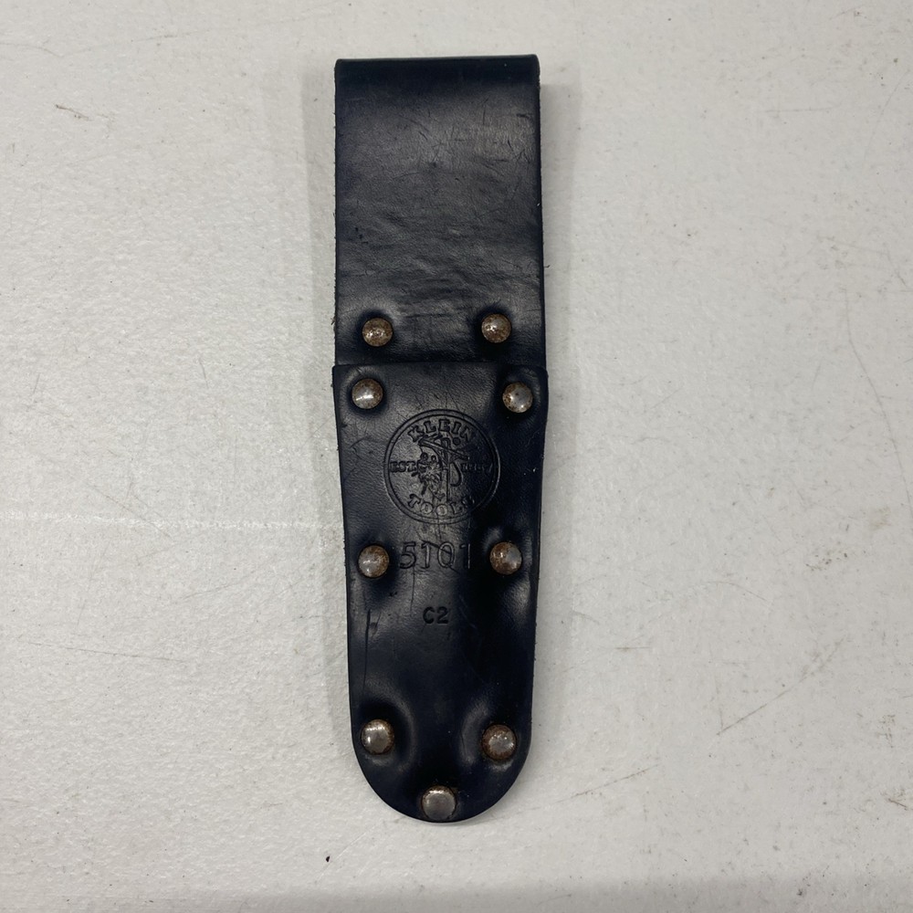 KLEIN TOOLS 5101 Black, Tool Sheath, Leather C2