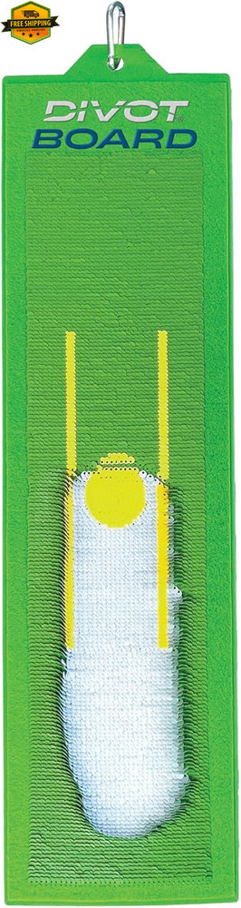 Golf Divot Board Training Aid Swing Path Feedback Impact Practice Mat