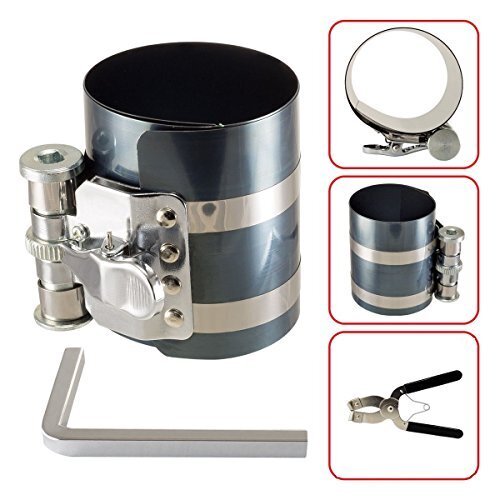 Car Engine Piston Ring Compressor Tool & Piston Ring Pliers For Adjustable Safet