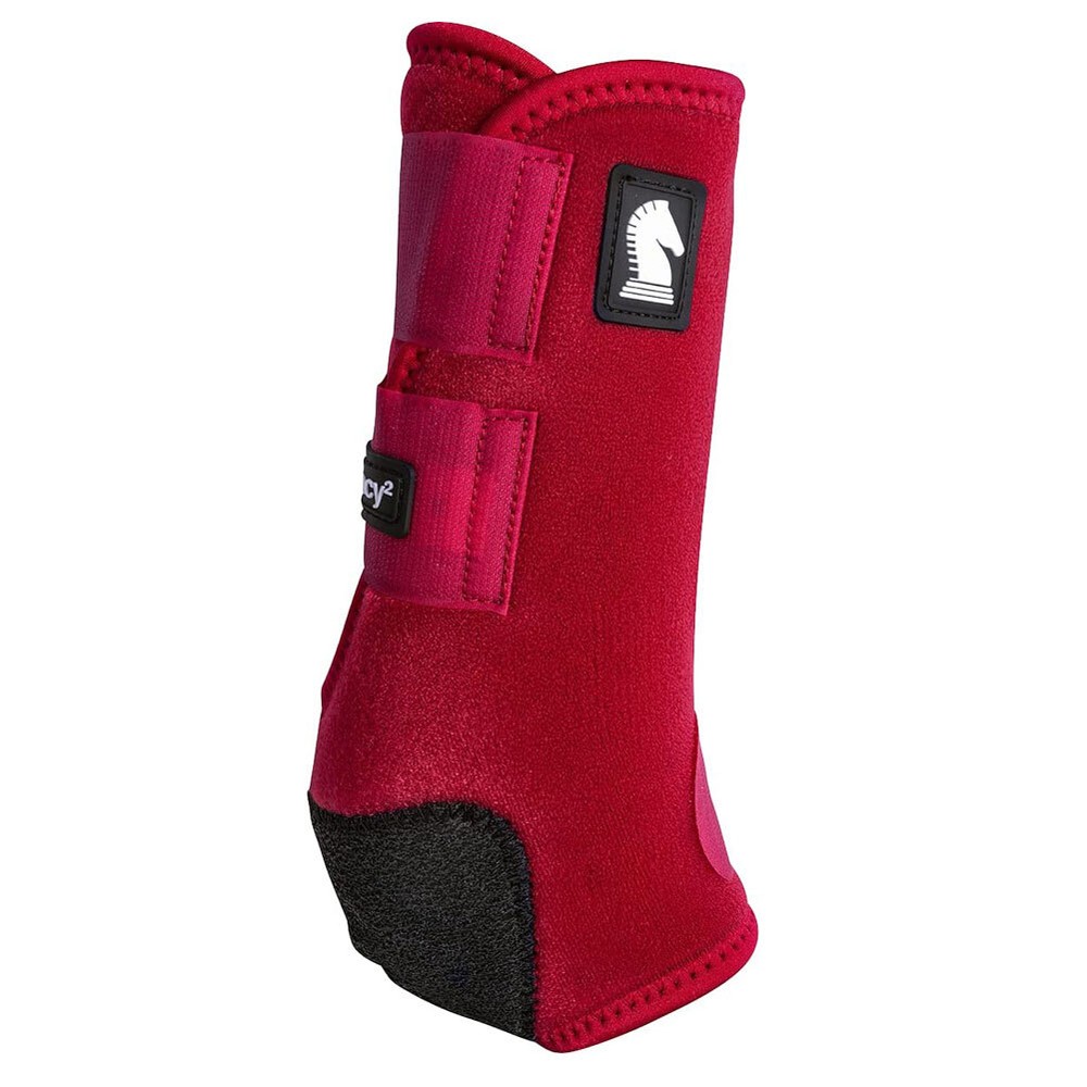 CLASSIC EQUINE Legacy2 Crimson Front Support Boots (CLS102CM)
