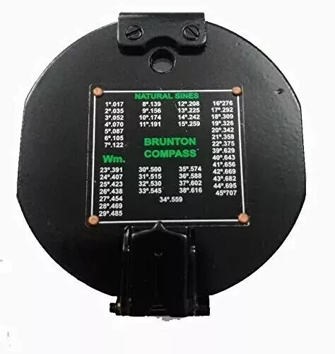 Geological Brunton Compass With Leather Case