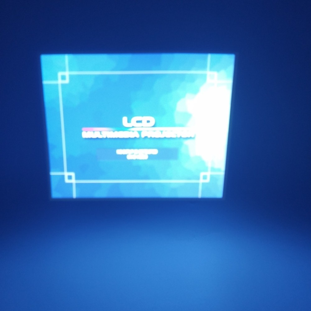 Hitachi CP-RX60 Multimedia LCD Projector with Connection + Power Leads - Working