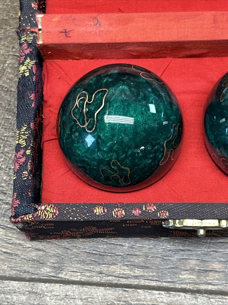Chinese Baoding Stress Chime Meditation Balls Dragon