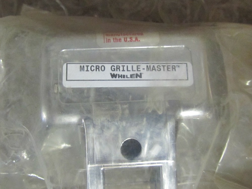 Whelen MINI MICRO GRILL MASTER CROME HOUSING 11-481136-003G