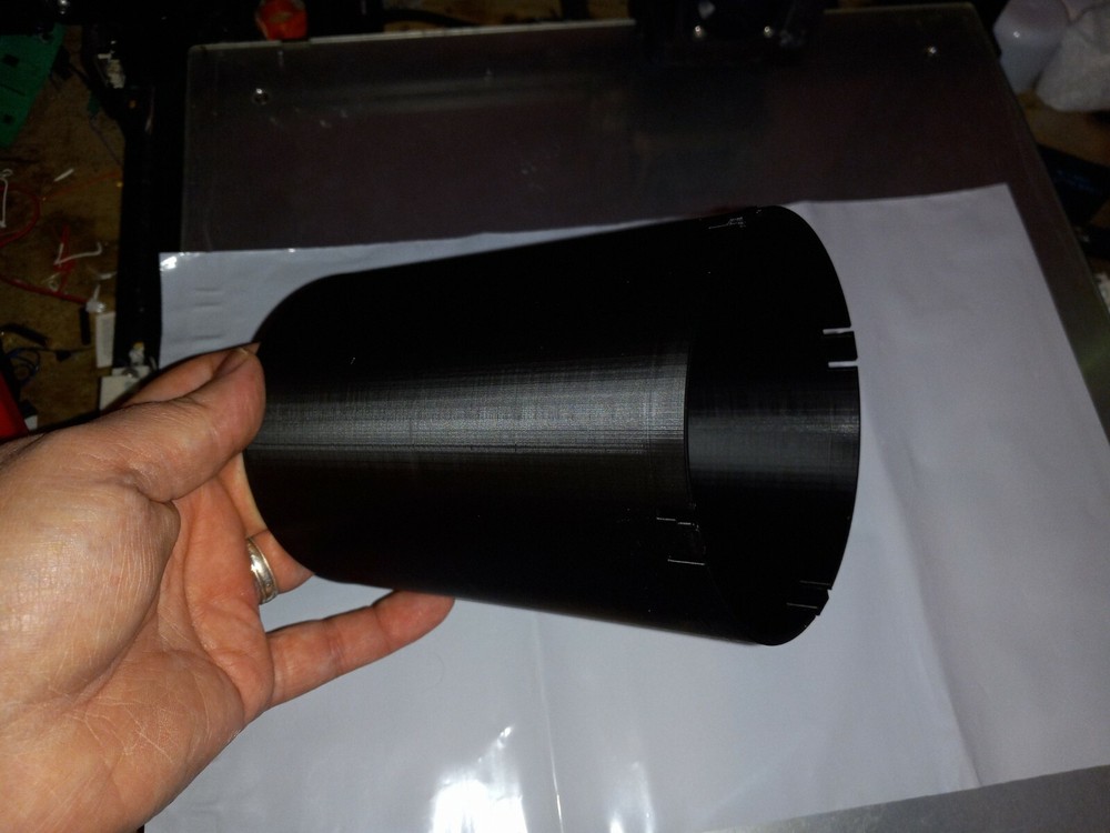 Dew Shield for CelestronC90 MAK. 3D Printed. 143mm Long