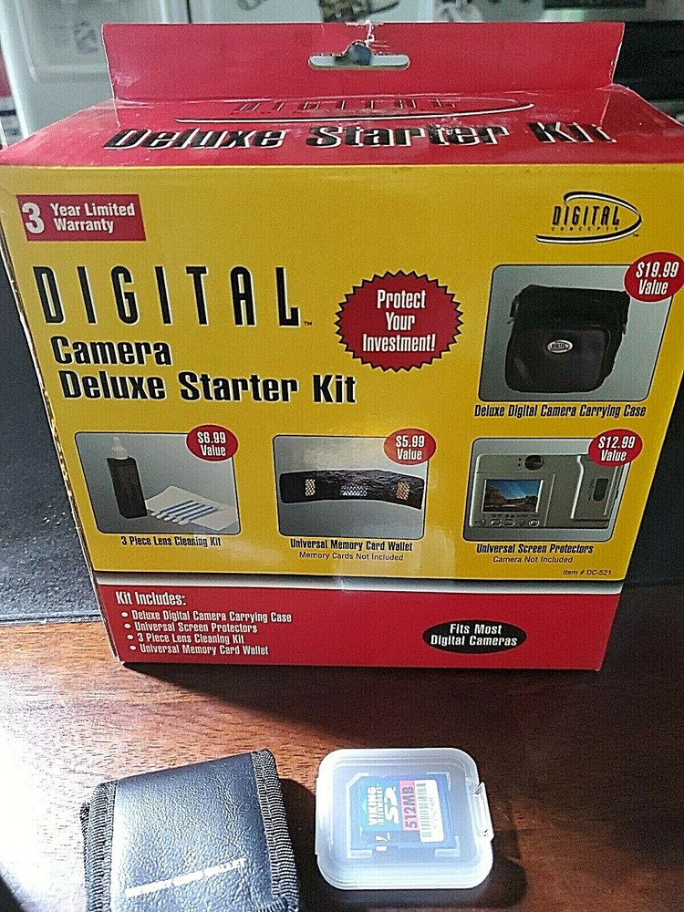 Universal Digital Camera Starter Kit by Digital Concepts                     A4