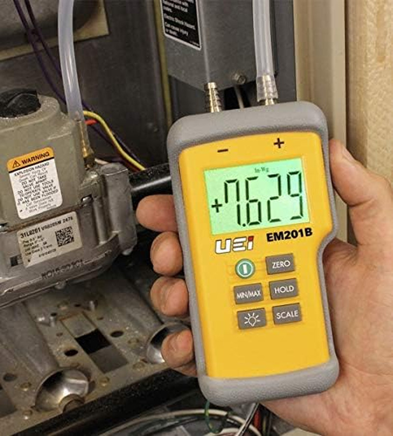 EM201B Test Dual Input Differential Manometer