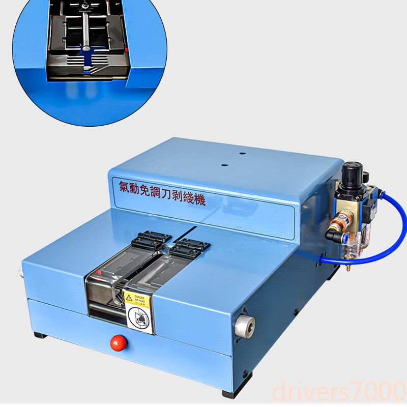 For Thick and Thin Wires Semi-automatic Pneumatic Wire Stripping Machine