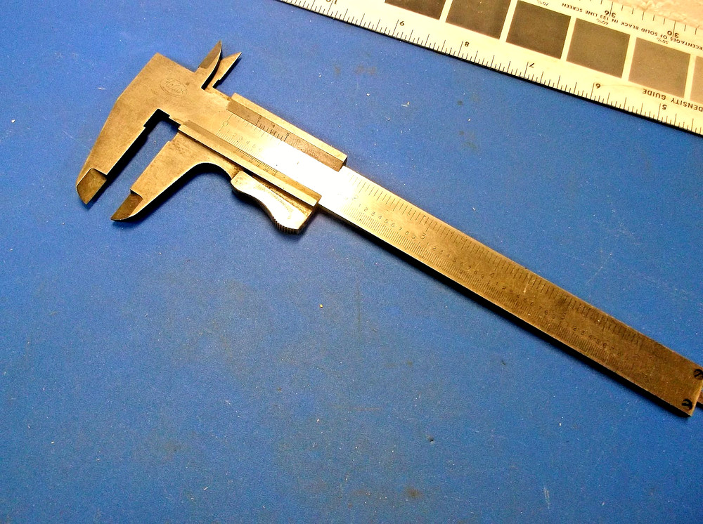 Vintage HELIOS 6" Vernier Caliper made in Germany