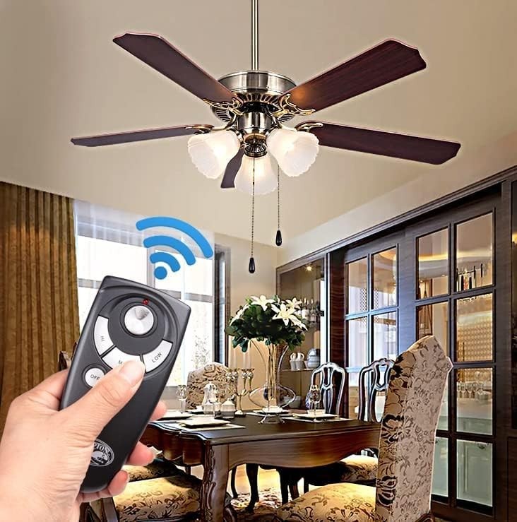 Replacement Remote Compatible for UC7083T Hampton Bay Ceiling Fan Wireless Re...