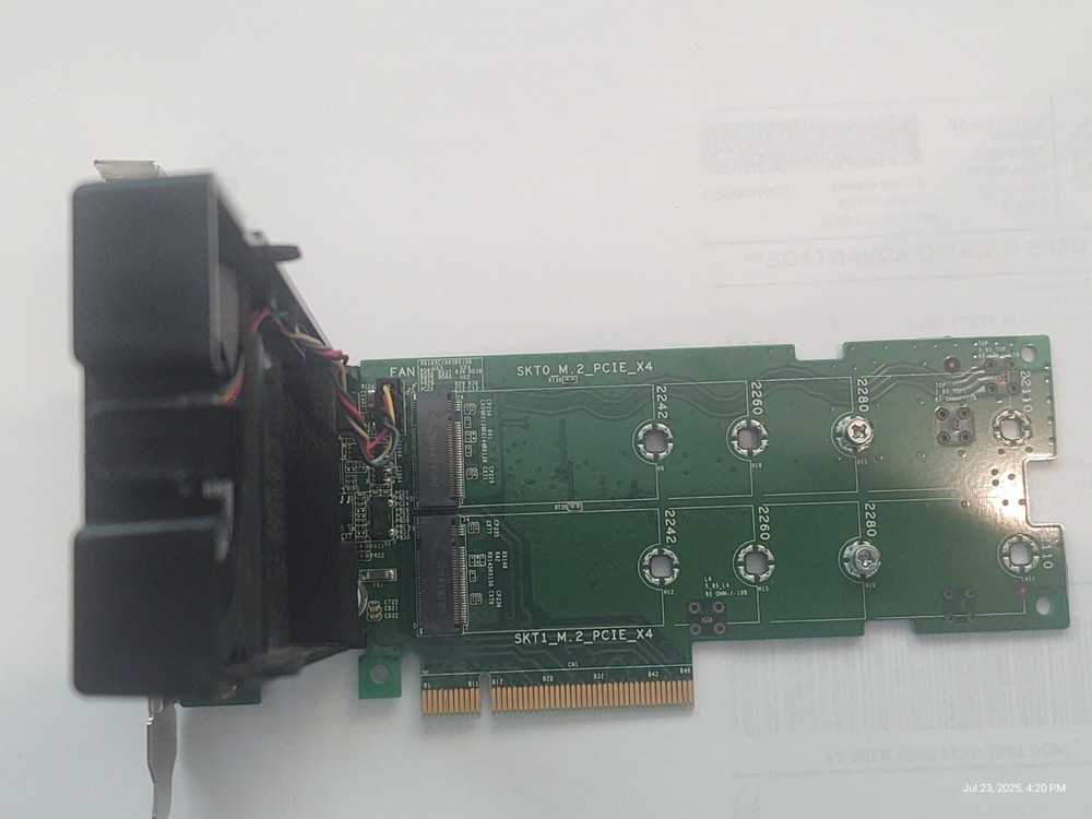 Dell DPWC300 Solid State Storage Adapter Card DP/N 023PX6