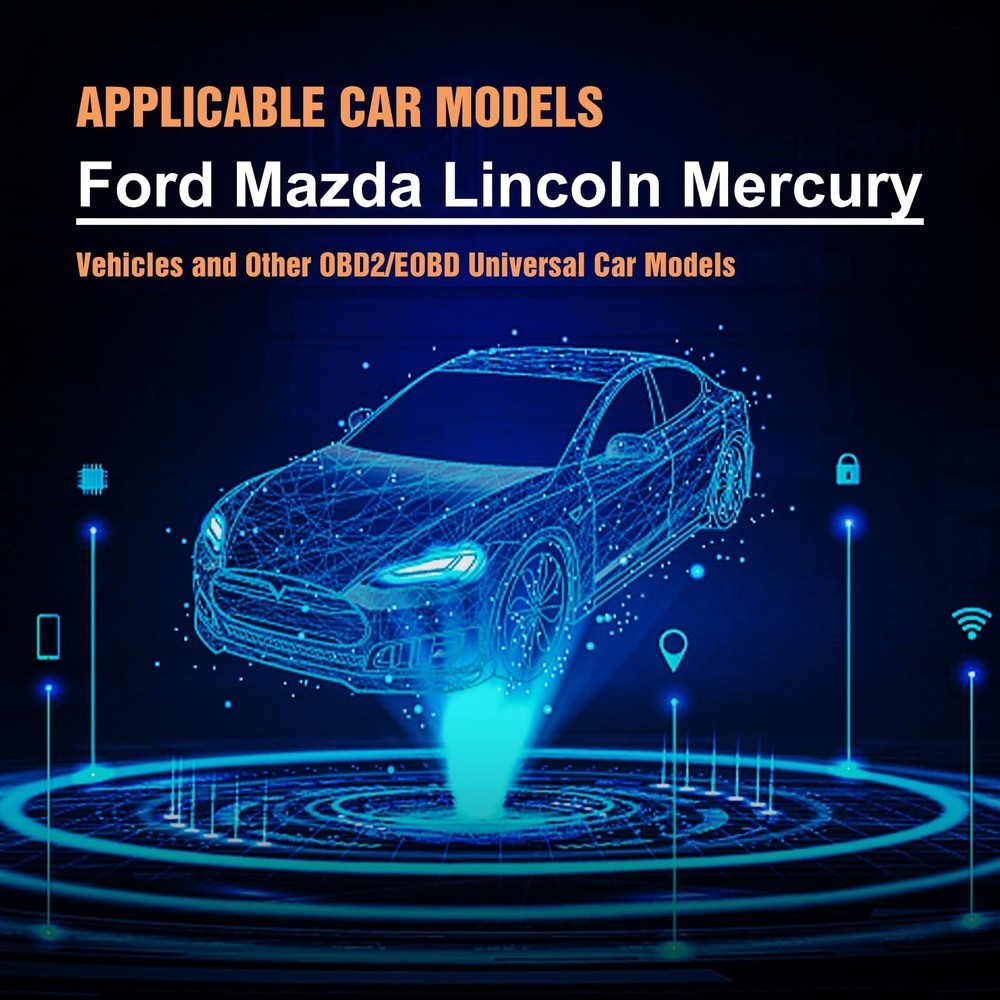 2026 Scan OBD2 Code Reader V1.5 USB Modified Adapter HS/MS CAN For Ford Series