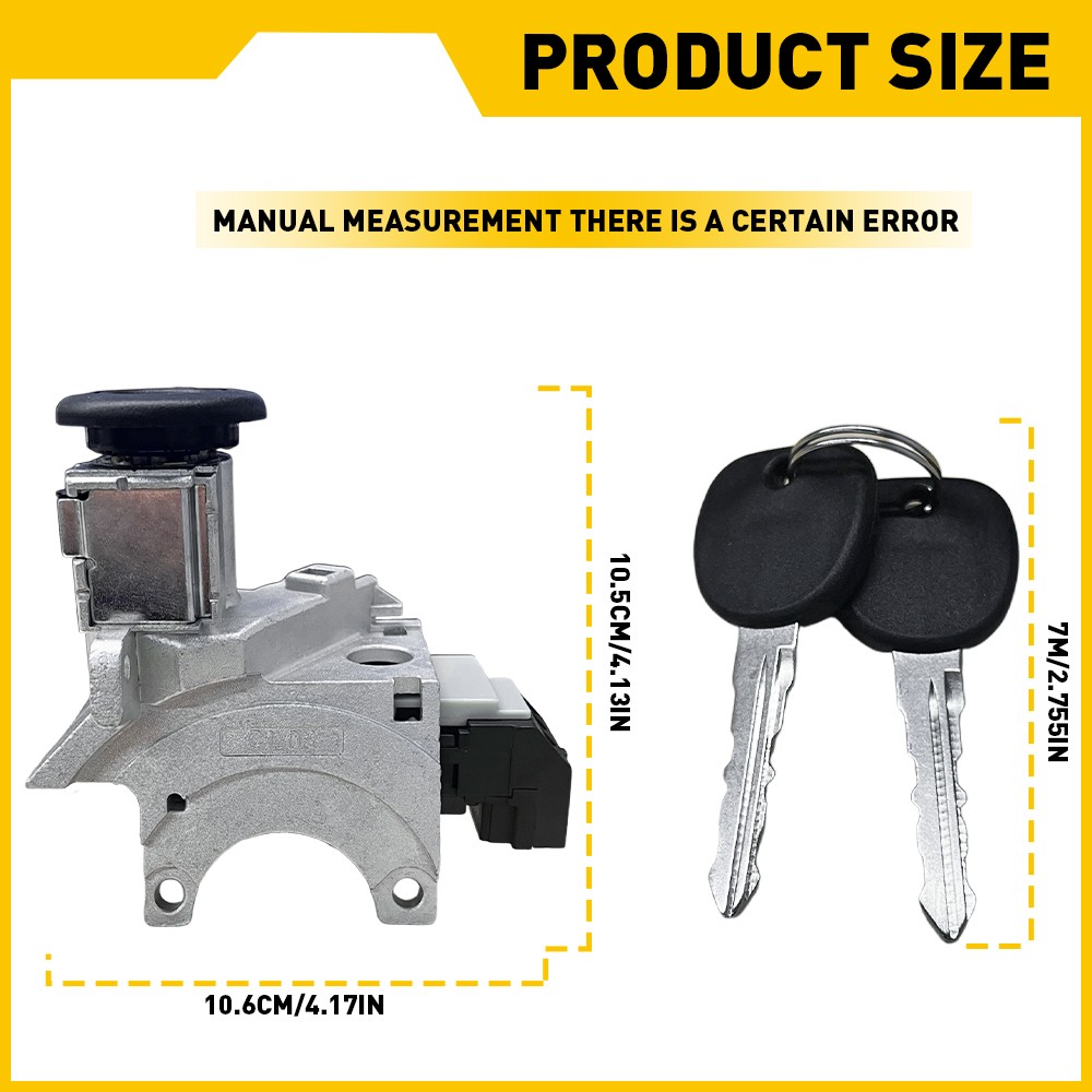 Ignition Lock Cylinder Housing With Passlock Sensor Replace GMC # 88965342 EOA
