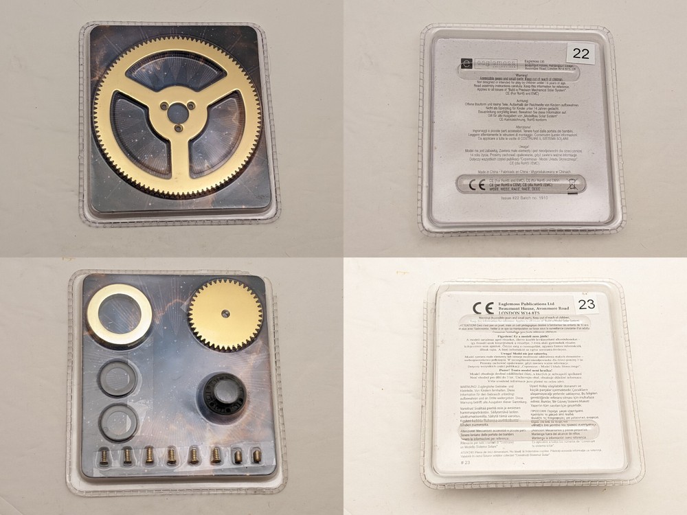 EAGLEMOSS Collections Precision Orrery / Mechanical Solar System | INCOMPLETE