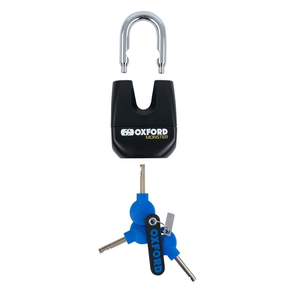 Oxford Monster lock & 12mm Square Chain 1.5m Motorcycle Security Device