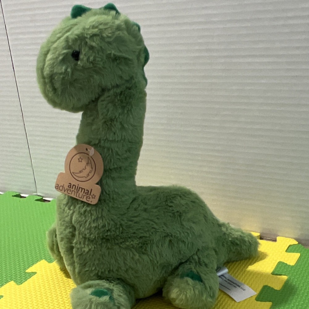 Green Dinosaur Nessie Plush