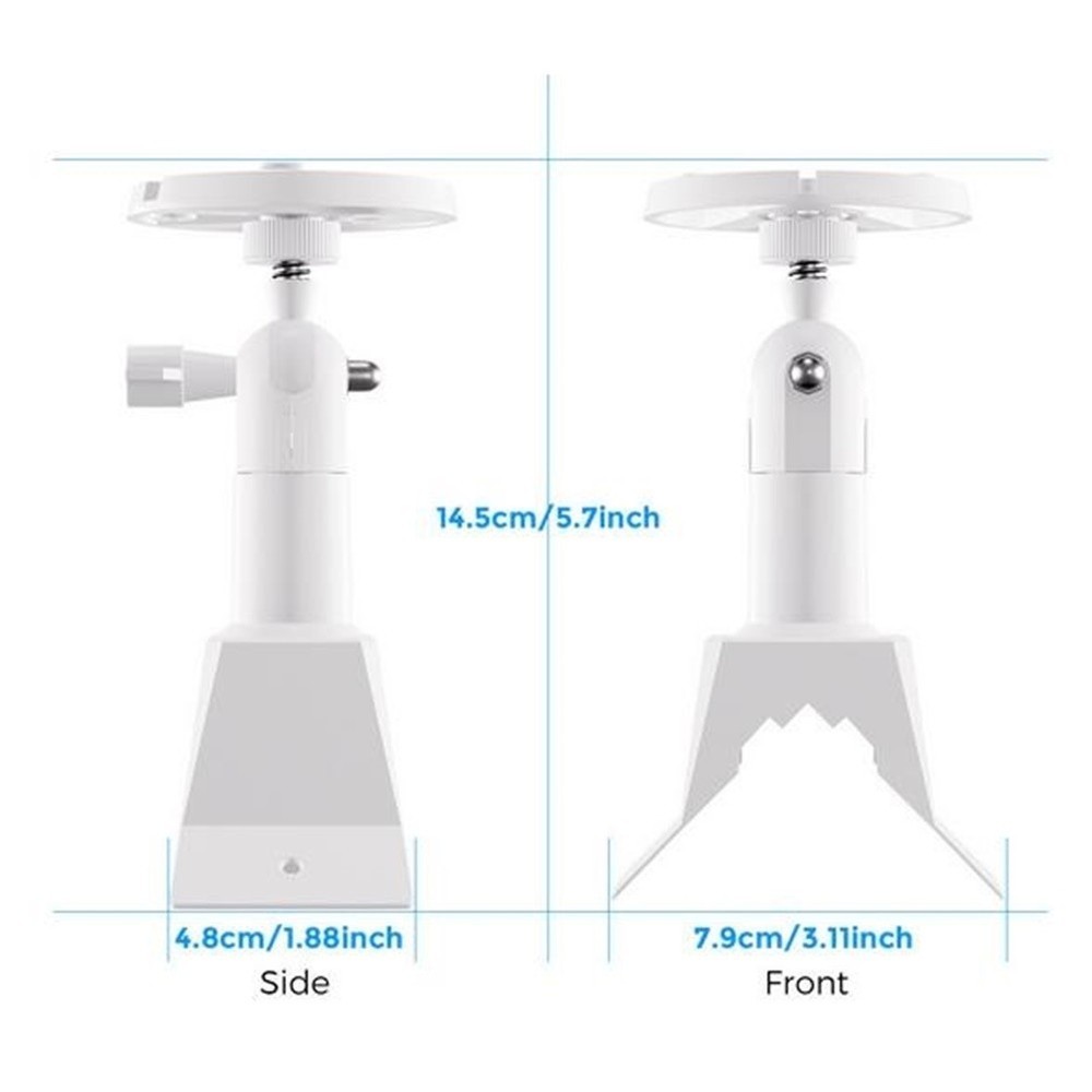 Plastic Stand Mount Bracket for Eufy C260 Corner Camera Stable Support