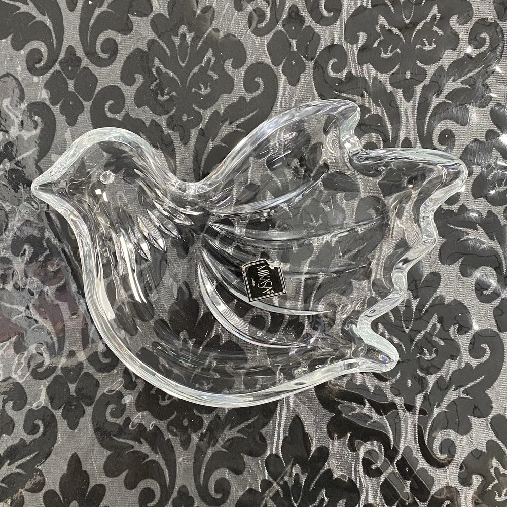 Mikasa Crystal Dove Candy Dish