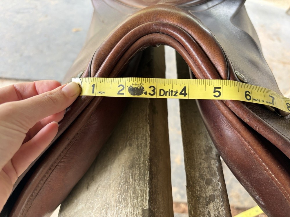 Collegiate Post-Graduate all-purpose saddle, 17”