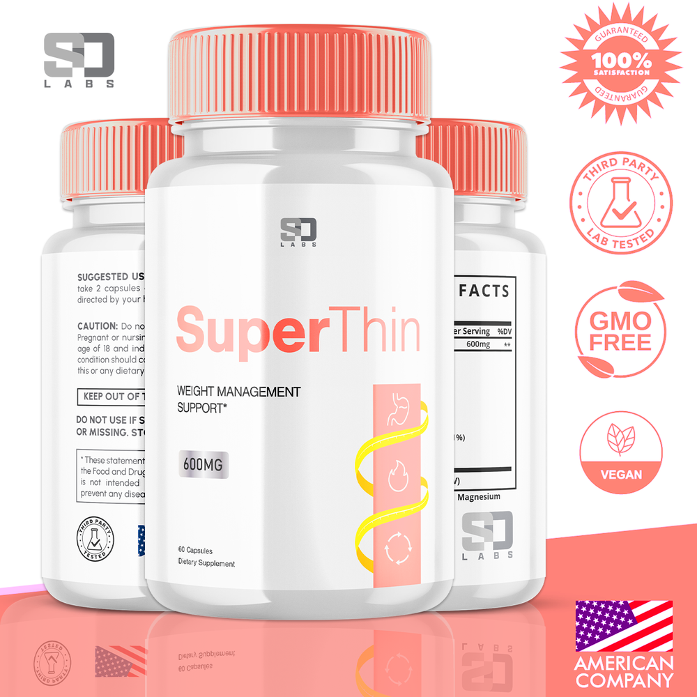 SuperThin - Advanced Weight Support Supplement Natural Formula (2 Pack)