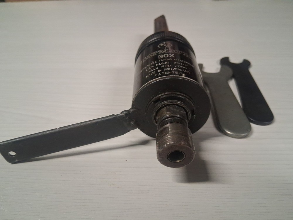 Tapmatic 30X Reversible Tapping Attachment , #0-1/4