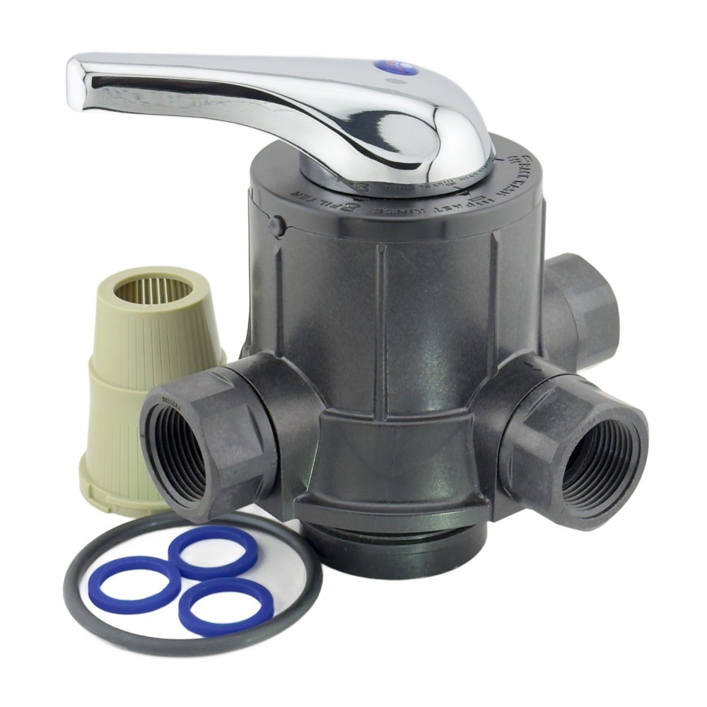 Manual Backwash Valve Water Filter System Filter Rinse and Backwash Flow Control