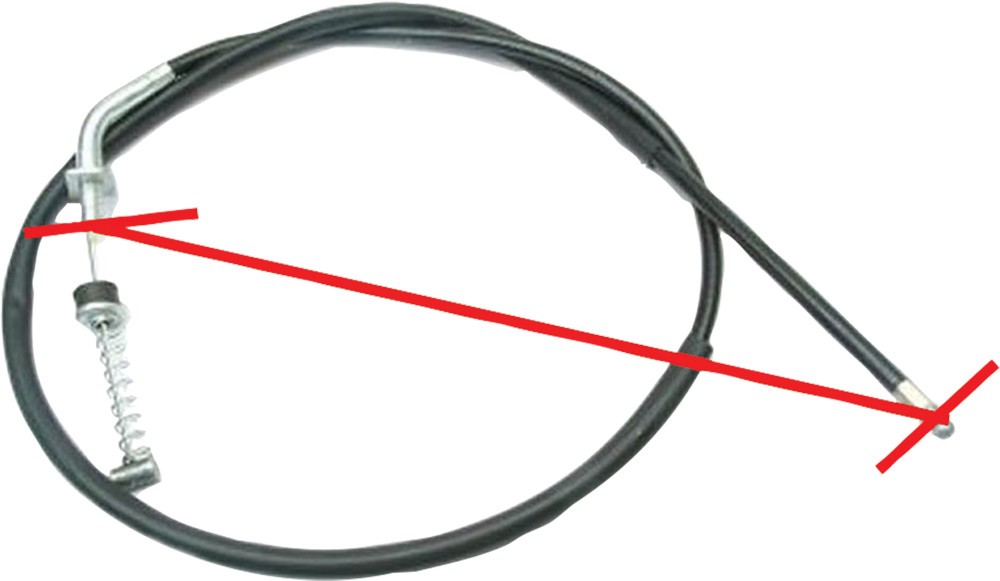 Outside Brake Cable 44" B1 B1-440