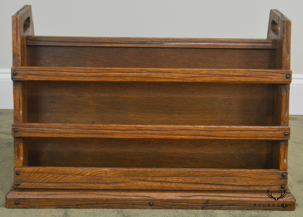 Brandt Ranch Oak Magazine Rack