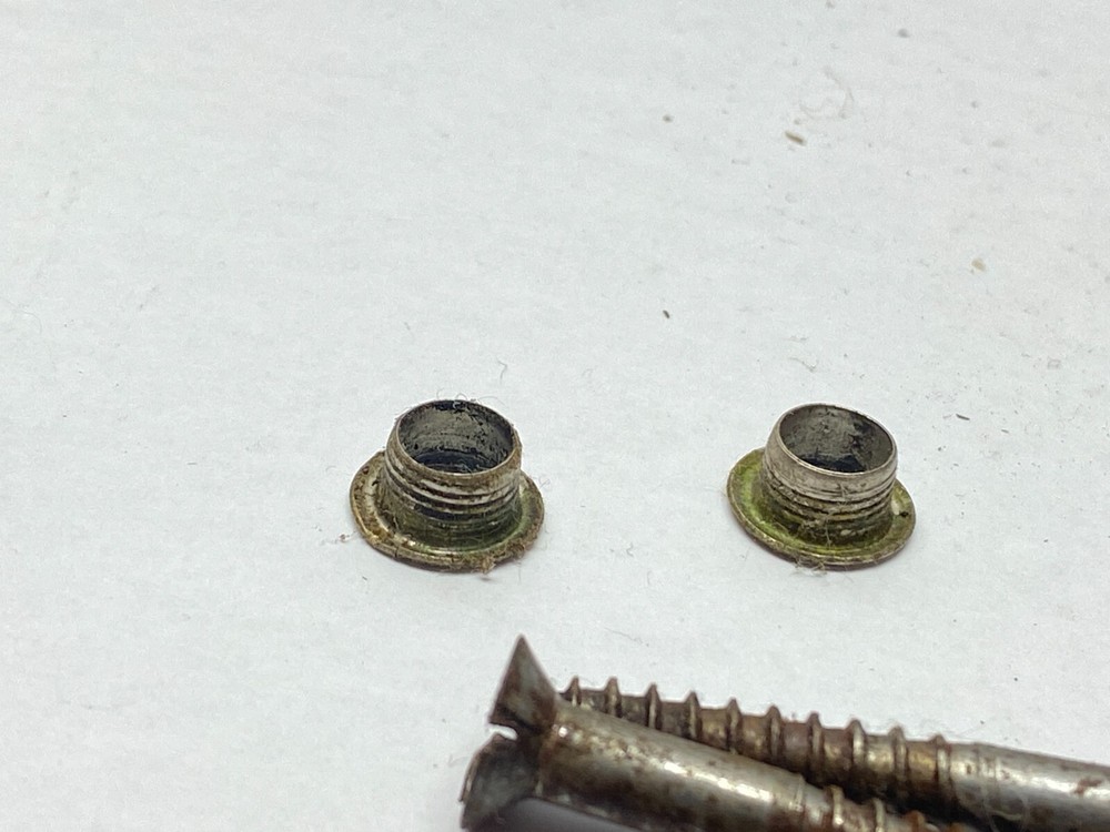 Antique Cast Iron Caster Wheels -Adjustable Leveling - Salvaged Hardware Piano