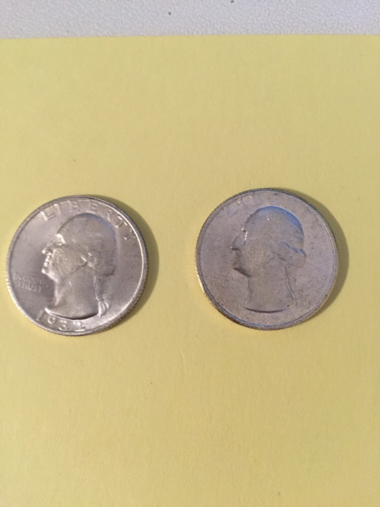 1-Two Headed Quarter, Trick / Magic Coin.,