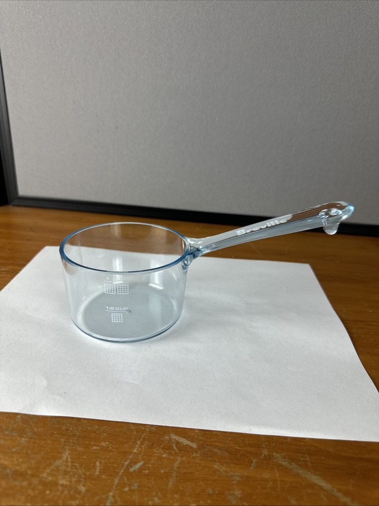 Breville Clear Plastic Measuring Cup 1 Cup Capacity With Handle