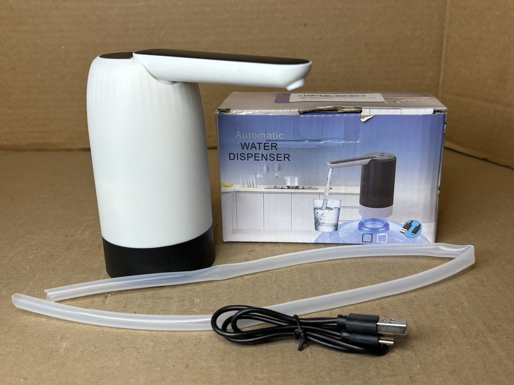 Automatic Water Bottle Pump Universal Electric Switch USB Jug Dispenser 5 Gallon