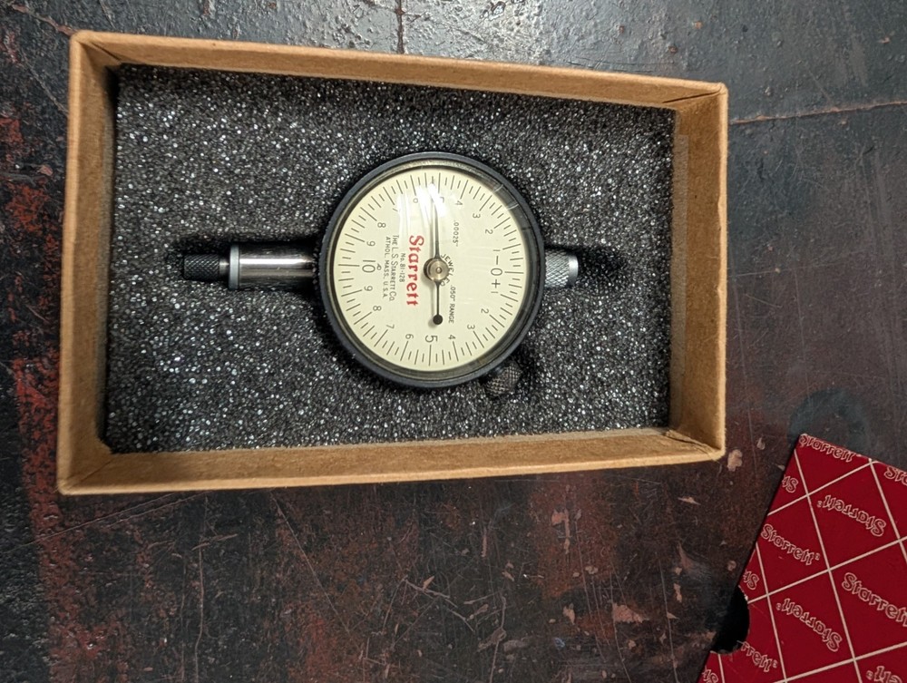 Starrett Dial Indicator 81-128 Precision Measurement Tool