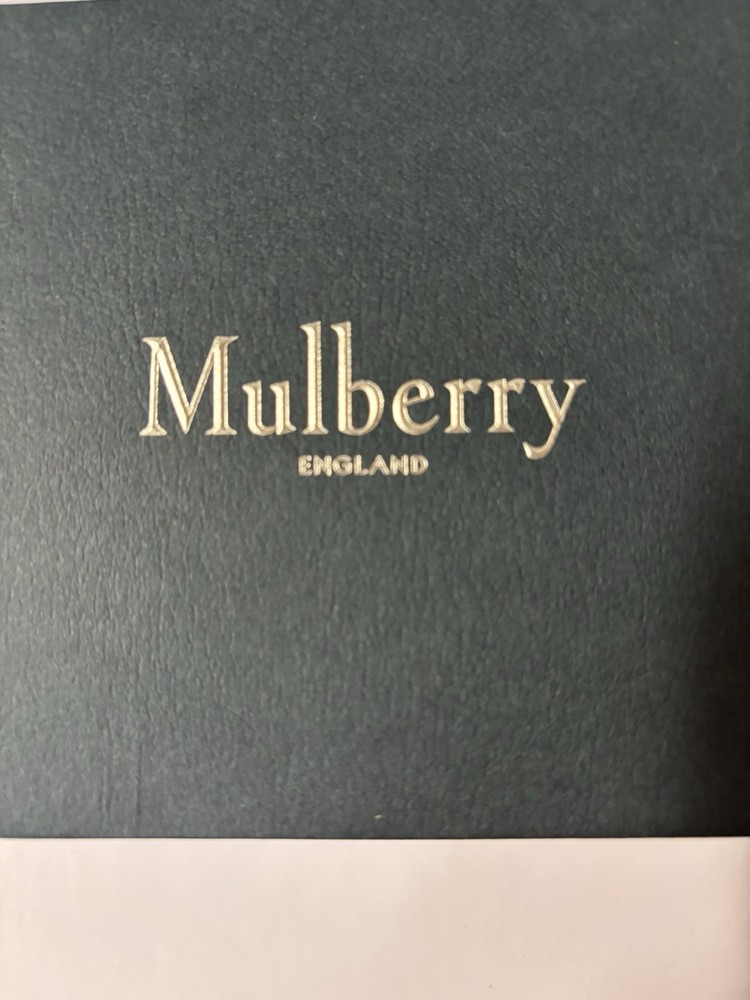 Mulberry EMPTY Gift Box 5”x4.5”x1.5” Excellent Condition