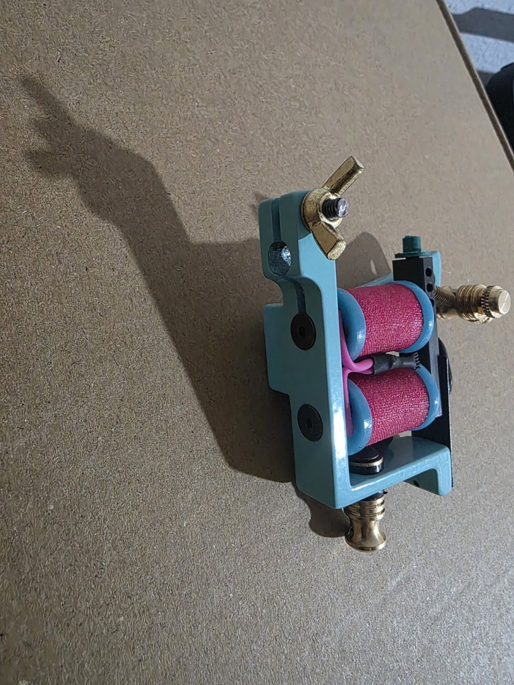 Rebellious Precision Irons tattoo machine