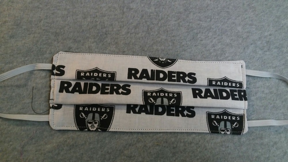 Handmade Fabric Face Mask - Reusable Raiders