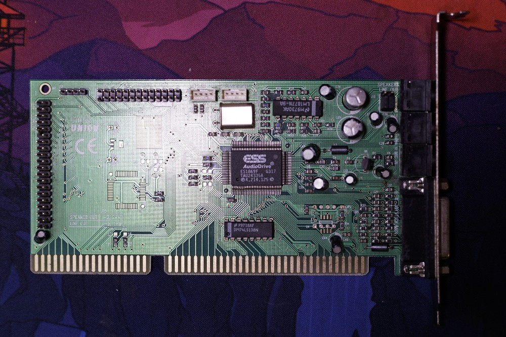 ESS AudioDrive ES1869F ISA card (untested)