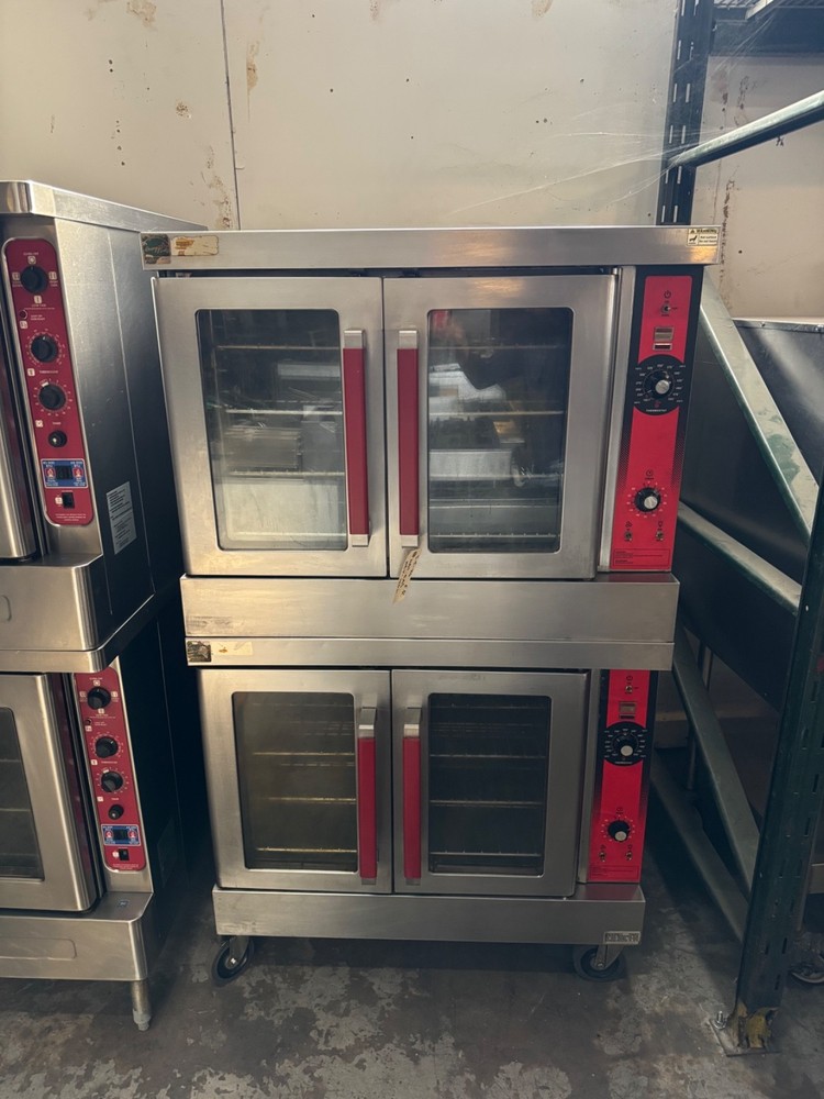 Vulcan Double Stack Convection Oven Natural Gas