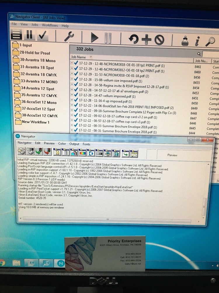 Xitron CTP Imagesetter RIP 8.3