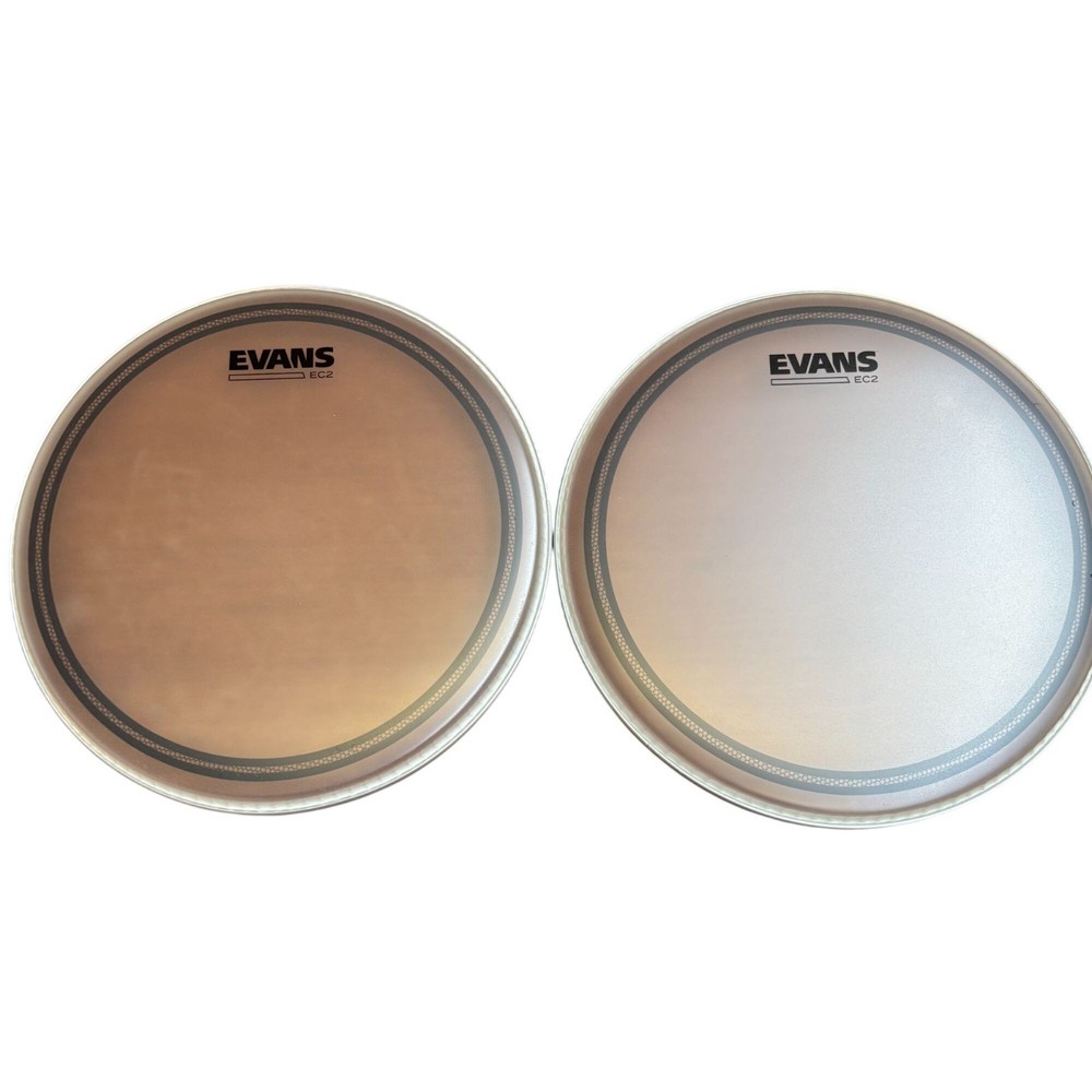 Evans 12" Ec2s Clear Drum Head 2 Pack